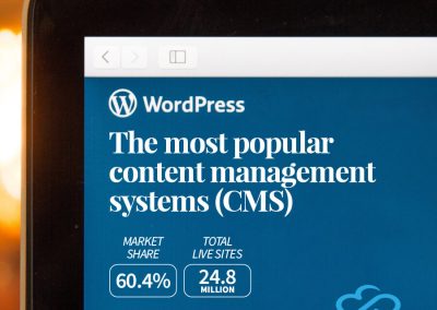 Wordpress - The Most Popular Content Management System (CMS)