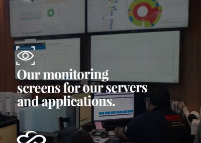 Our Monitoring Screens for Our Servers and Applications