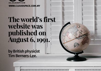 The World's First Website was Published on August 6, 1991