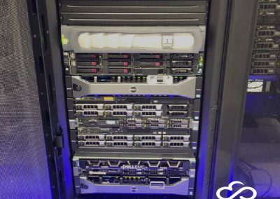 A snapshot of our hosting rack at VATS TM, TTDI.